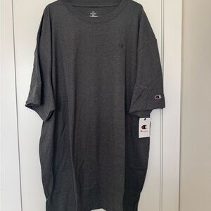 Champion Men's Charcoal Short Sleeve Tee